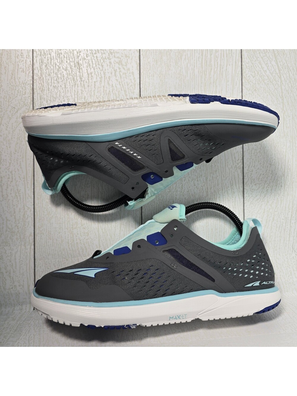 Altra Kayenta Mujer Talla 8 US / 39 EU Zero Drop Running Gris Turquesa